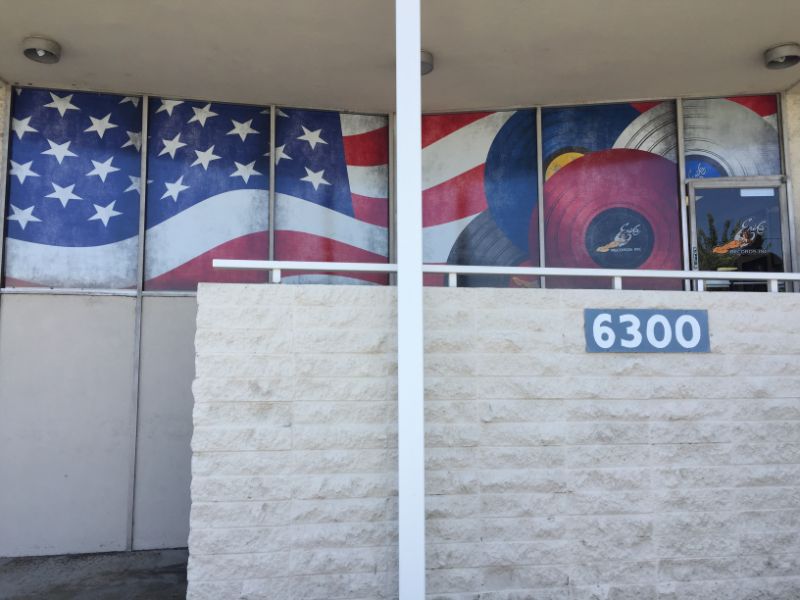 perforated window graphics in Buena Park