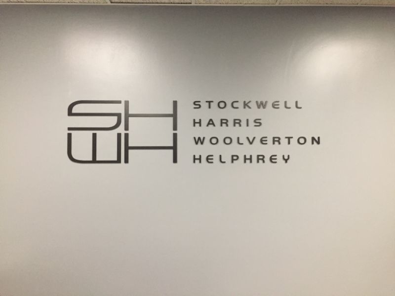 3D Lobby Logo Sign
