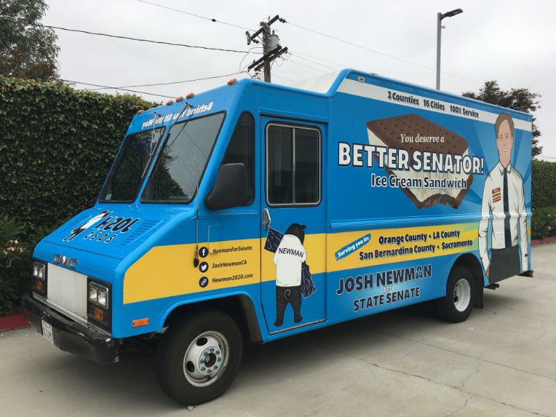 Vinyl Graphics for Food Catering Trucks in Los Angeles