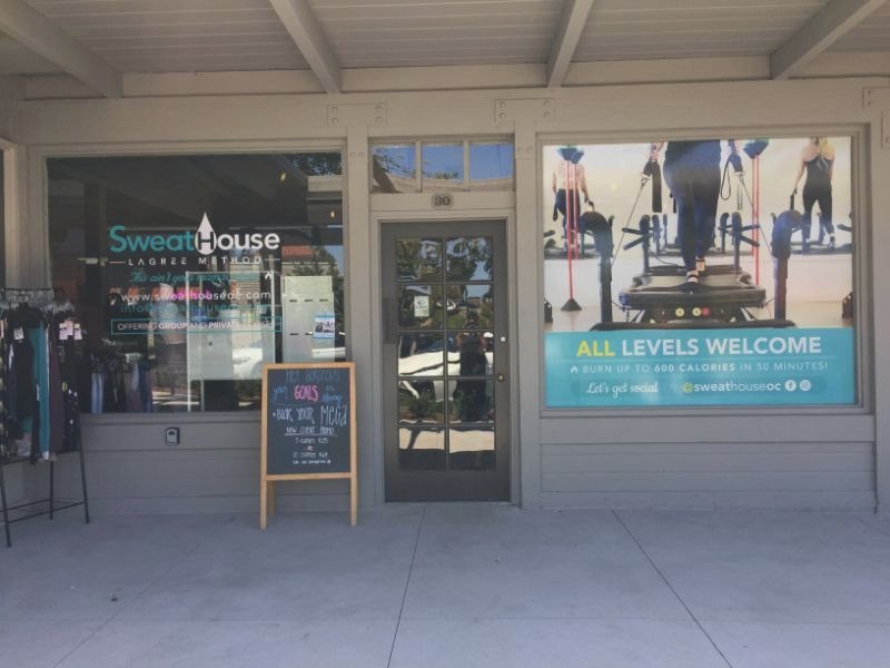 updated window graphics in Mission Viejo CA