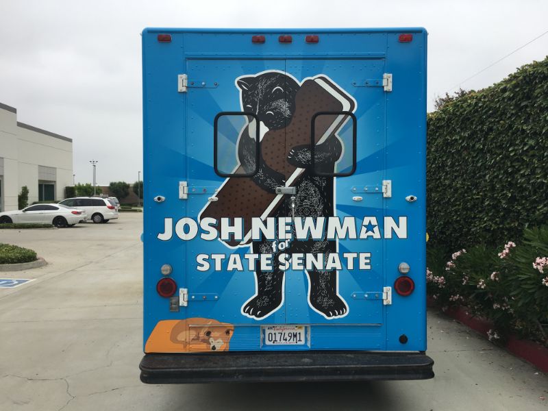 Vinyl Graphics for Food Catering Trucks in Los Angeles