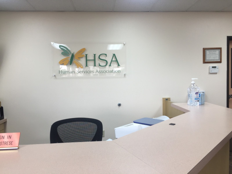Professional Looking Lobby Sign in Bell Gardens
