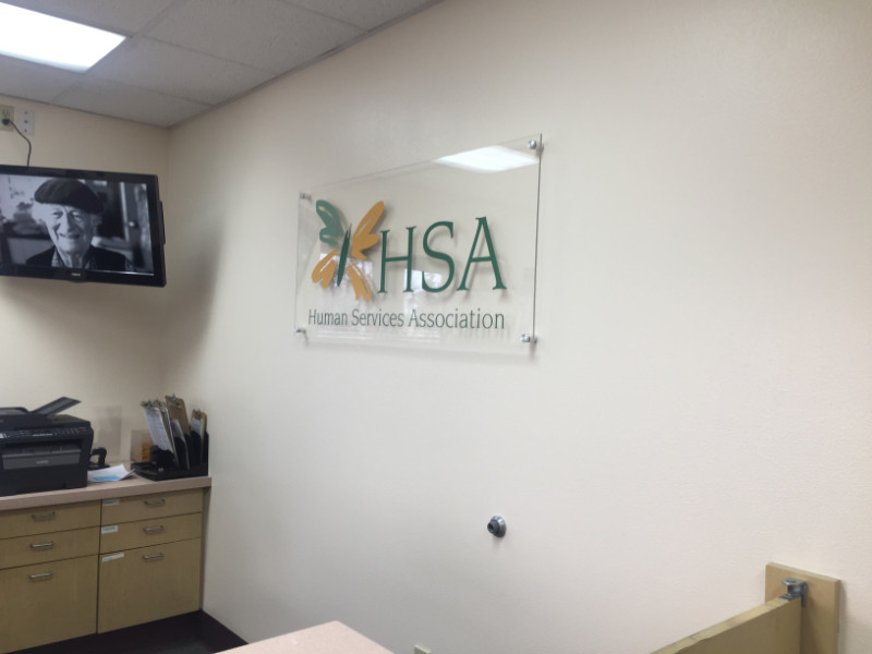 Professional Looking Lobby Sign in Bell Gardens