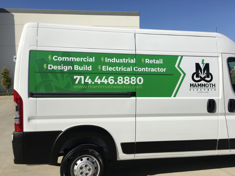 Sprinter Van Graphics in Anaheim CA