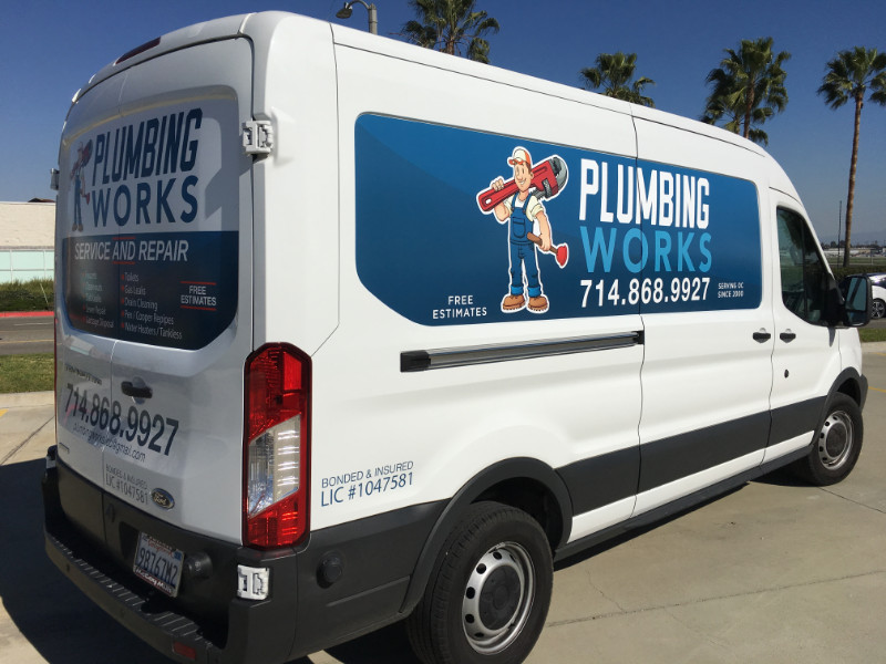 commercial van graphics