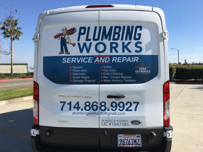 commercial van graphics