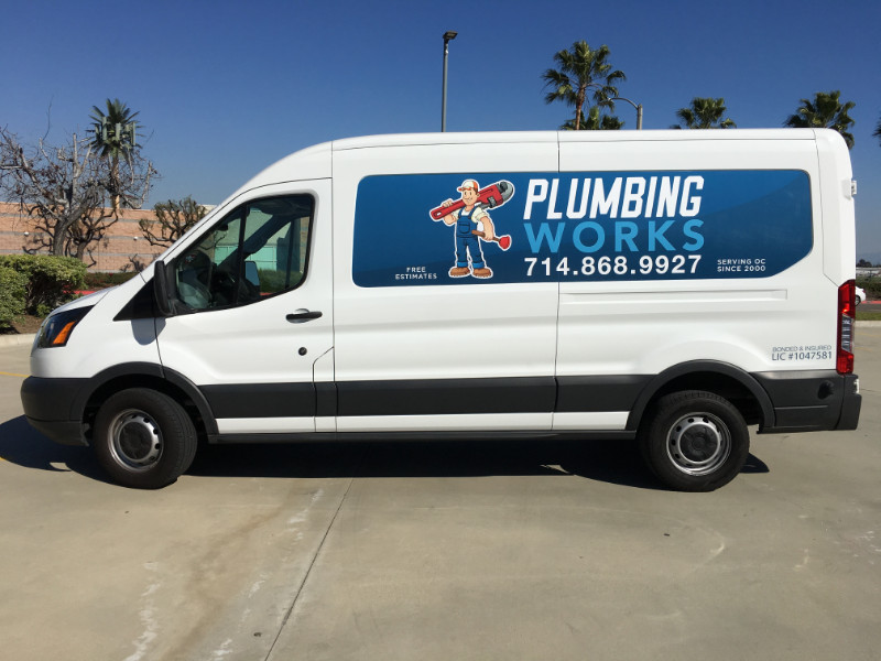 commercial van graphics
