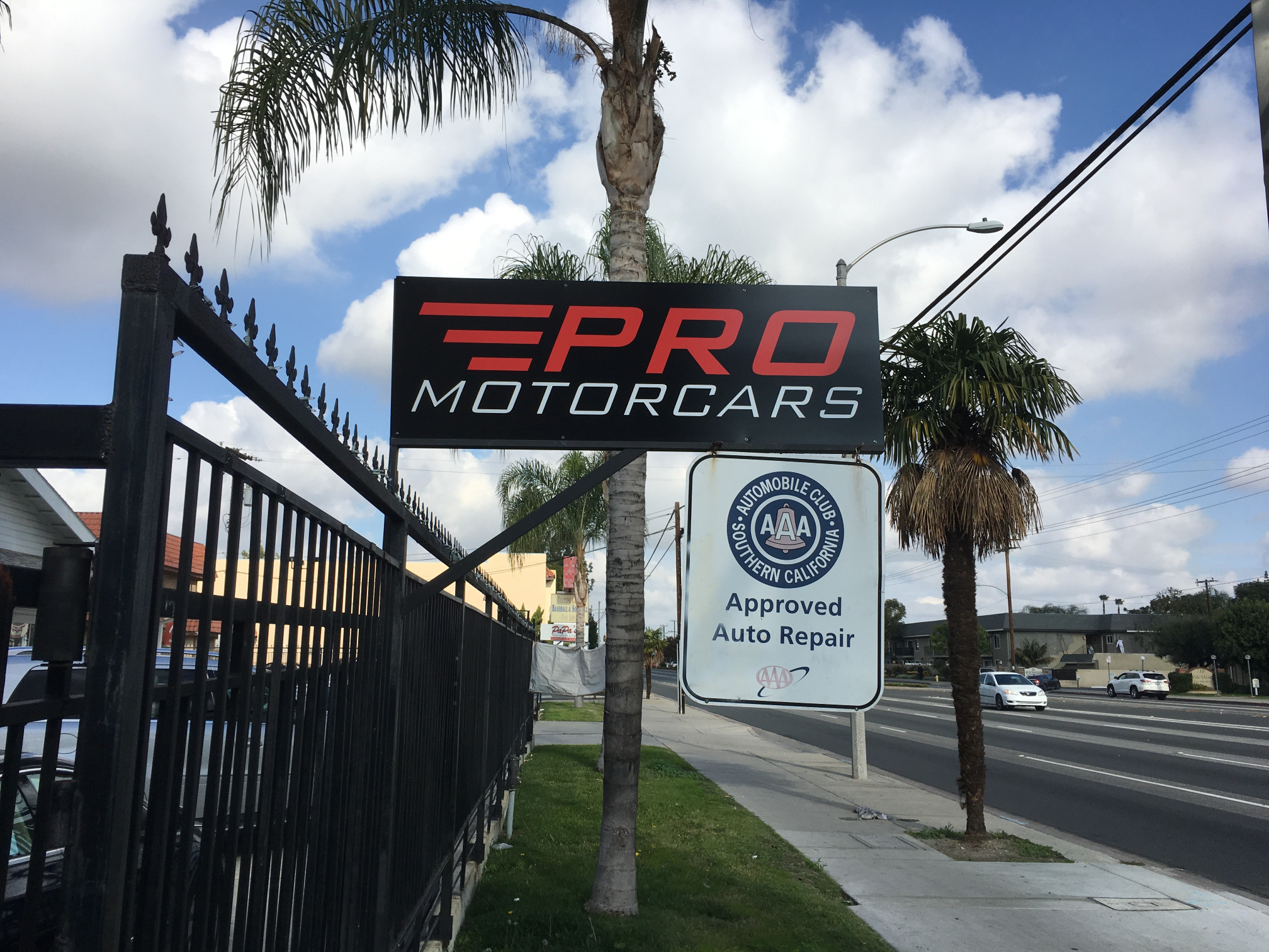 new logo and signs in Anaheim CA