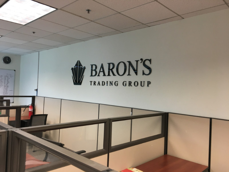 Laser Cut Acrylic Lobby Sign