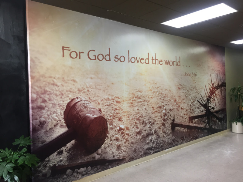 wall mural in Orange County