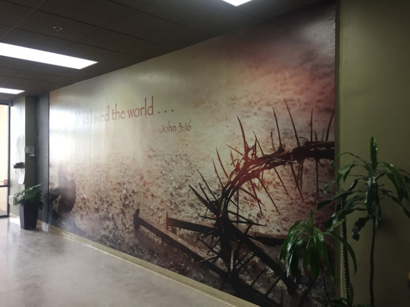 wall mural in Orange County