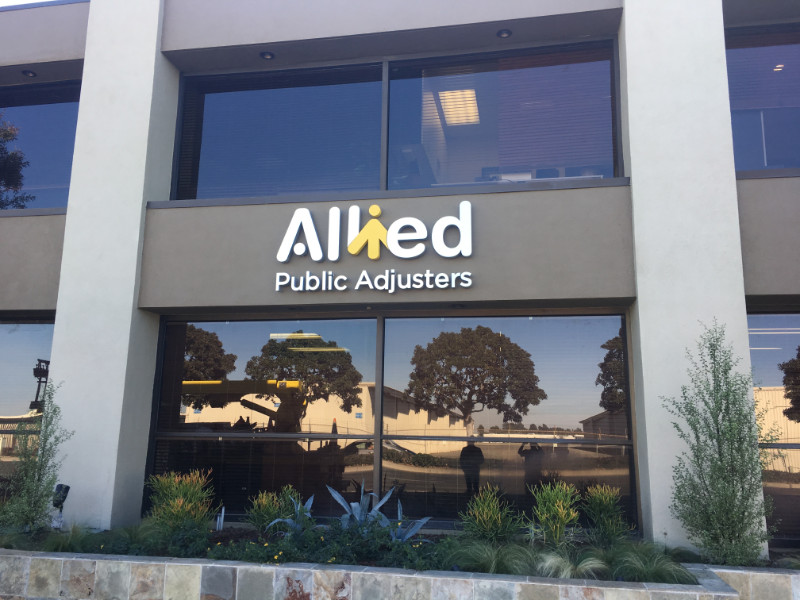 state of the art building signs