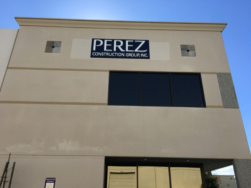 Building and Lobby Sign