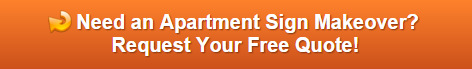 Free quote on apartment complex signs in Orange County CA