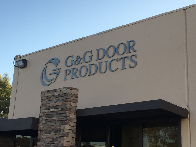  3D building lettering for Buena Park