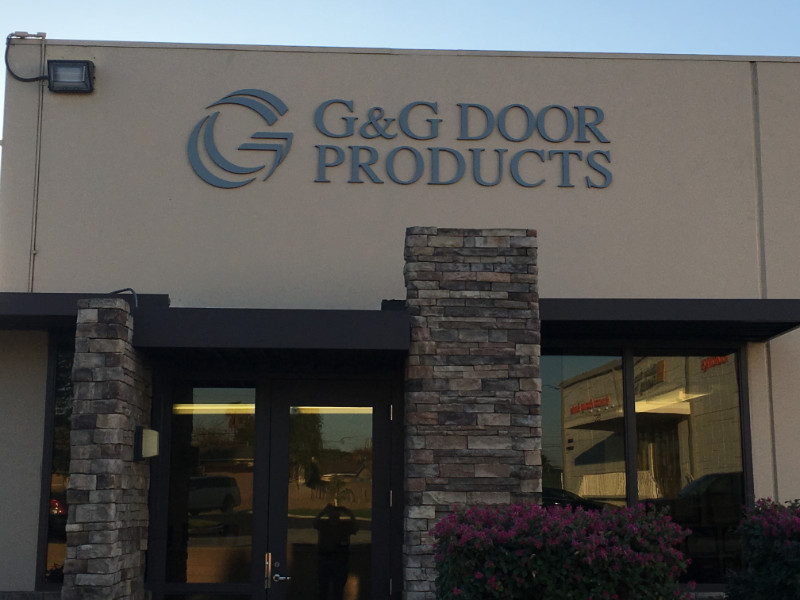  3D building lettering for Buena Park