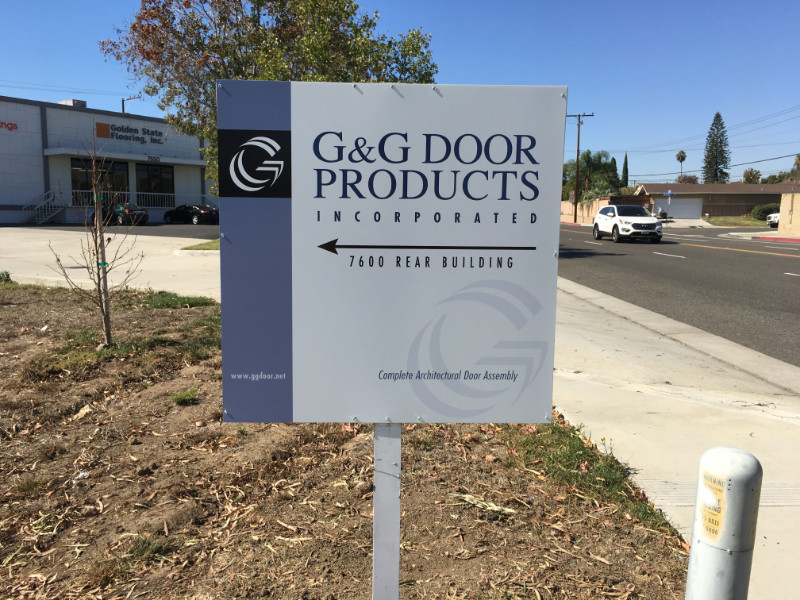  3D building lettering for Buena Park