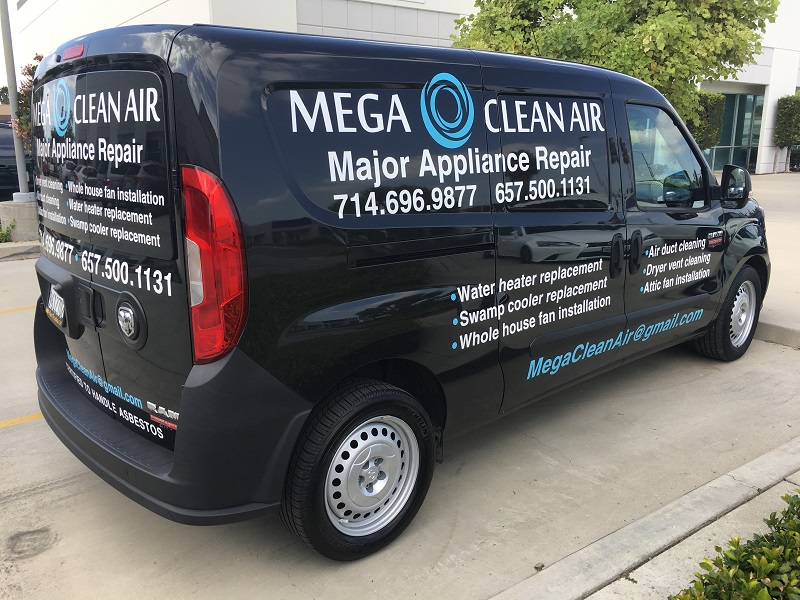vinyl decals and lettering in Orange County