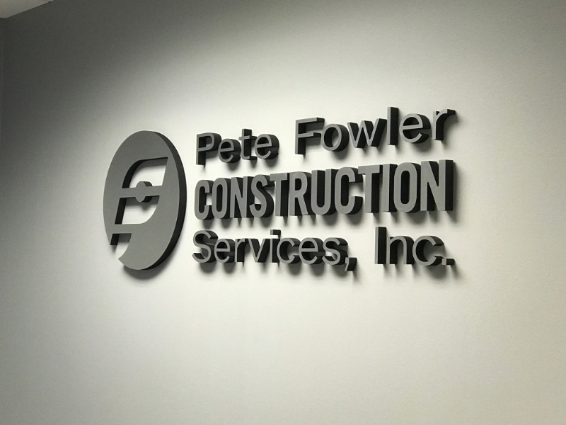 3D lobby logo signs in Orange County CA