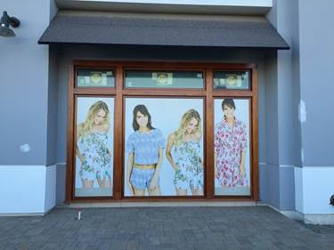 Vinyl Window Clings Orange County CA