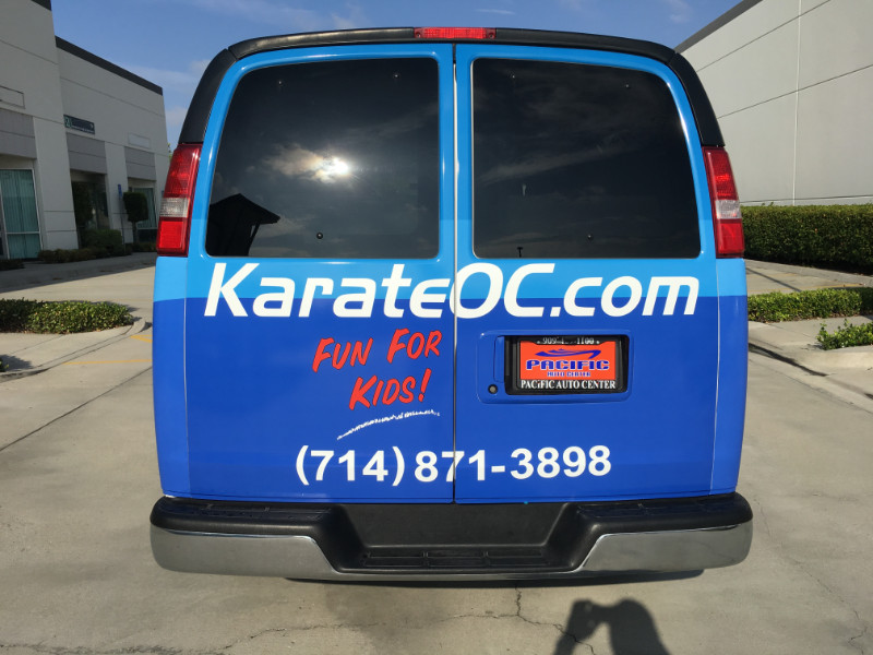 passenger van wraps in Fullerton CA