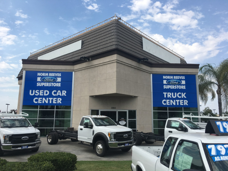 Giant window graphics for Auto dealerships in Orange County CA