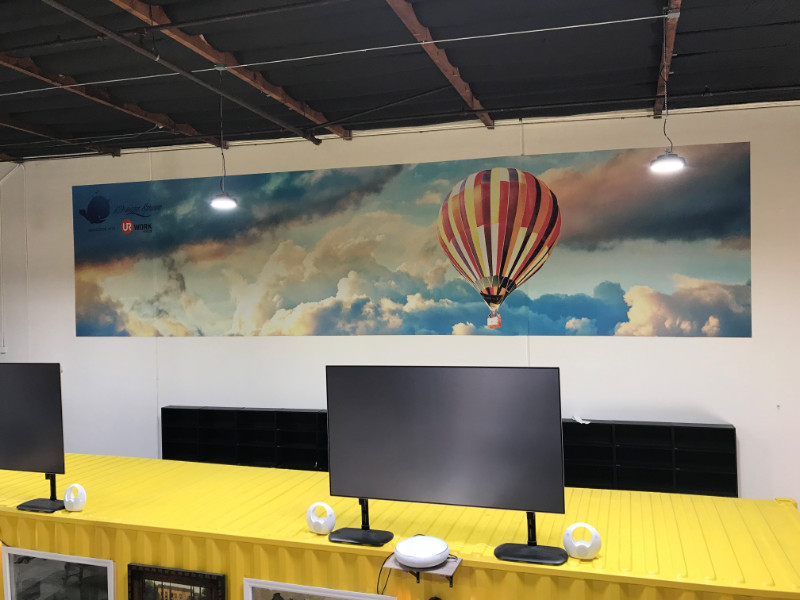 Giant Warehouse Wall Murals in Orange County CA