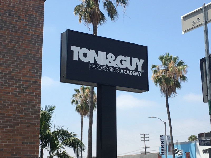 Graphics for Pylon Signs in LA and Orange County