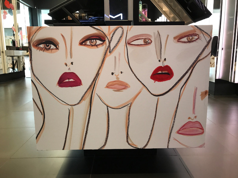 Product Display Graphics for Mall Retailers in Orange County