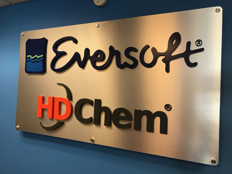 Brushed Aluminum Lobby Signs in Long Beach CA