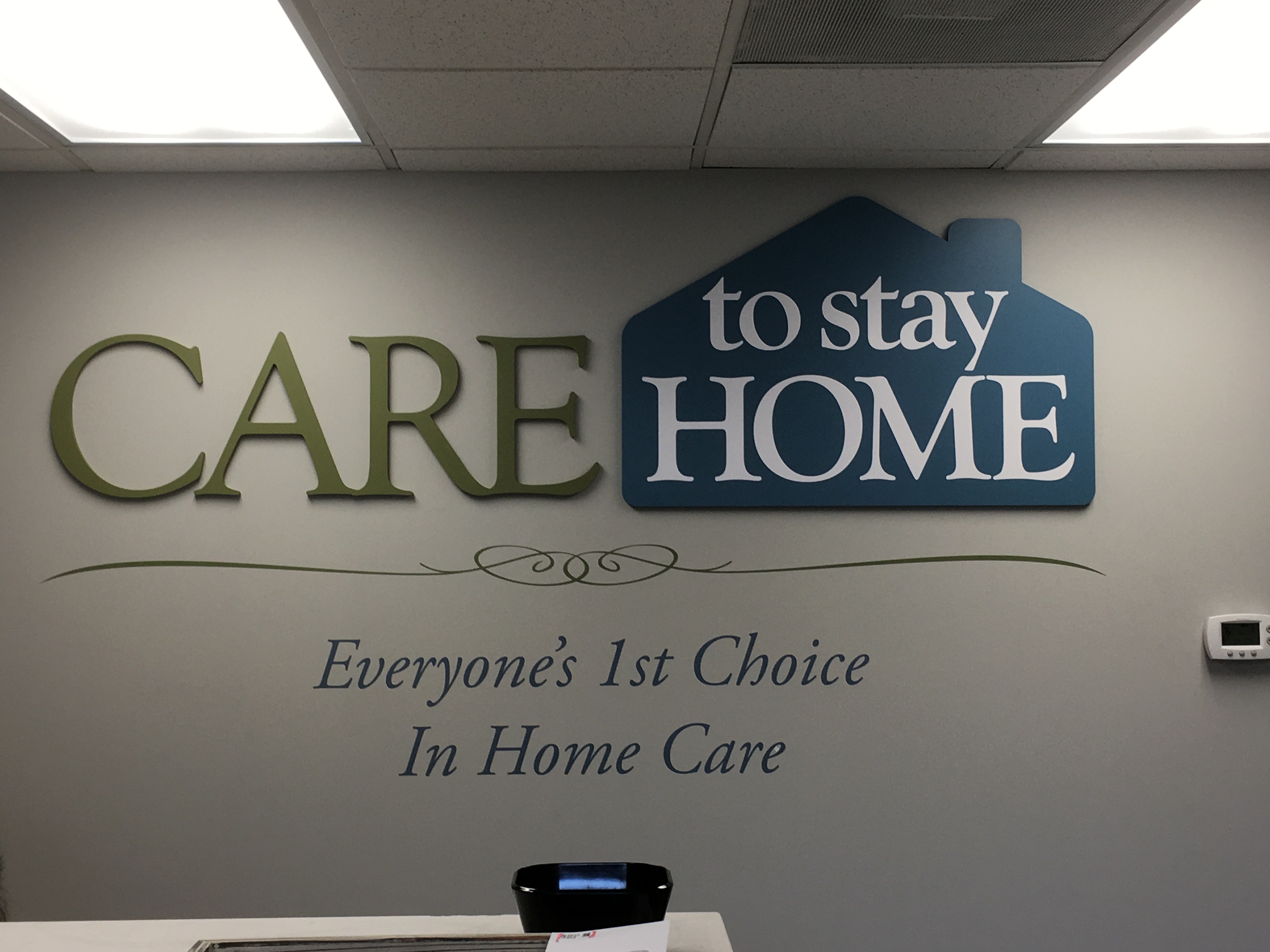 Custom Lobby Logo Signs in Santa Ana CA