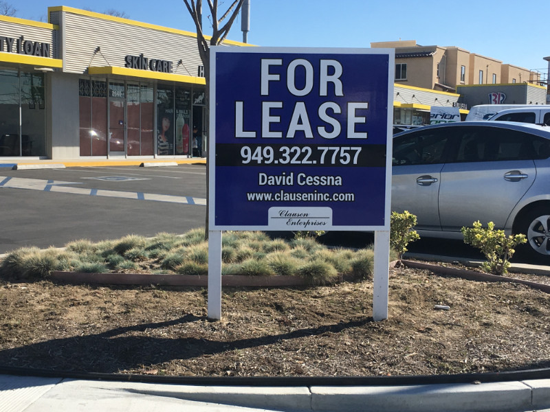 Graffiti Proof Real Estate Signs in Orange County CA