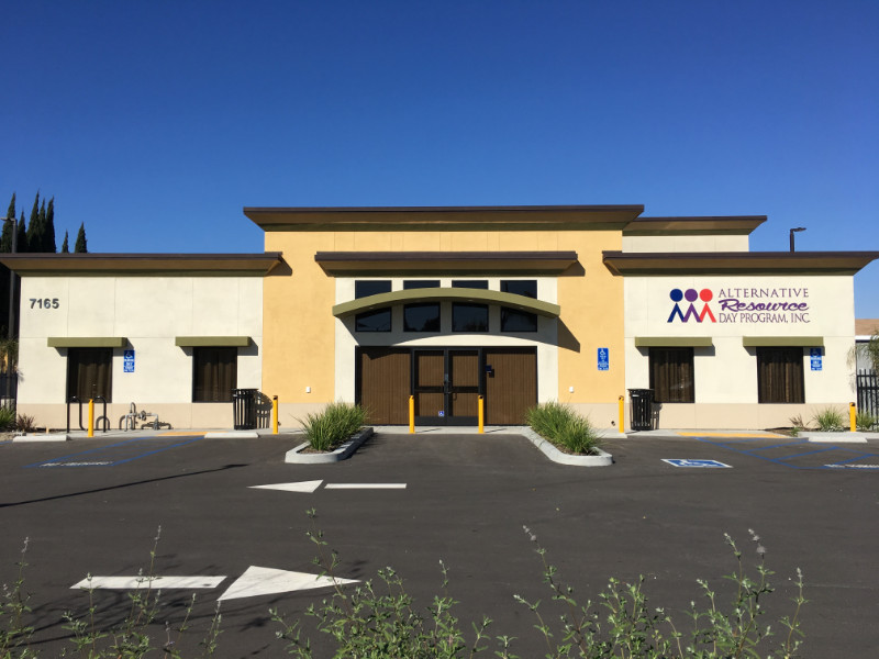 lobby and building signs in Stanton CA