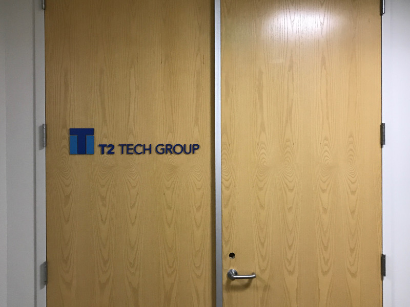 custom lobby logo signs in Orange County CA