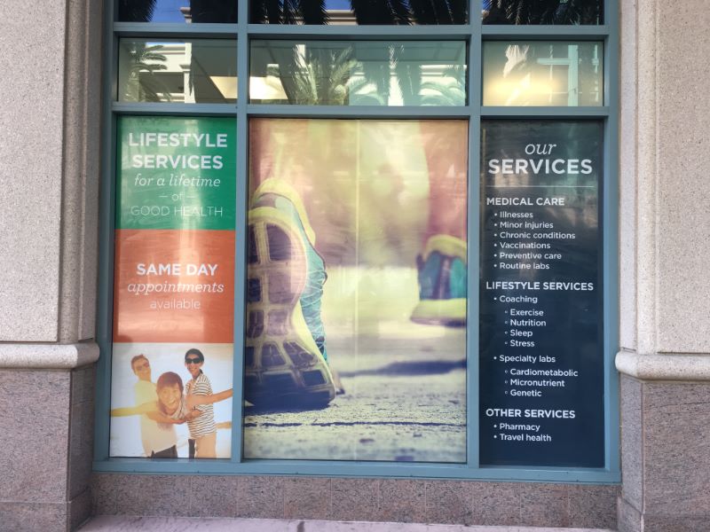 Window Wraps for Healthcare Centers in Orange County and Los Angeles County