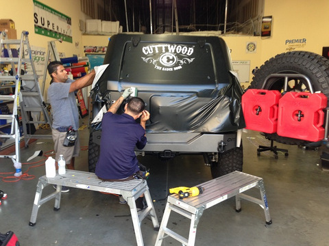 Vehicle Wrap Installation Orange County