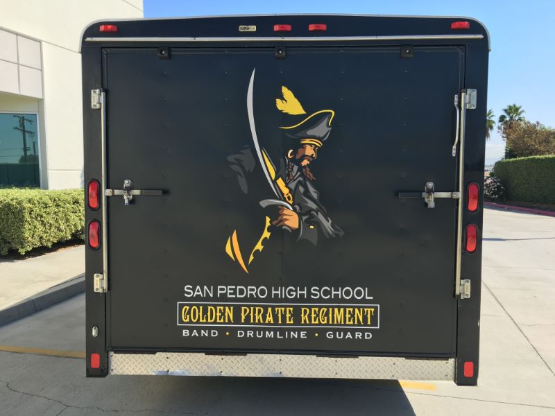 Custom Vehicle Wraps for Schools in Southern California