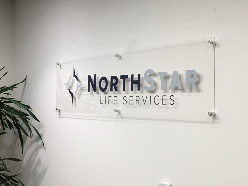Acrylic Panel Lobby Signs in Orange County CA