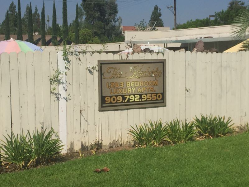 Custom apartment complex signs in Orange County CA