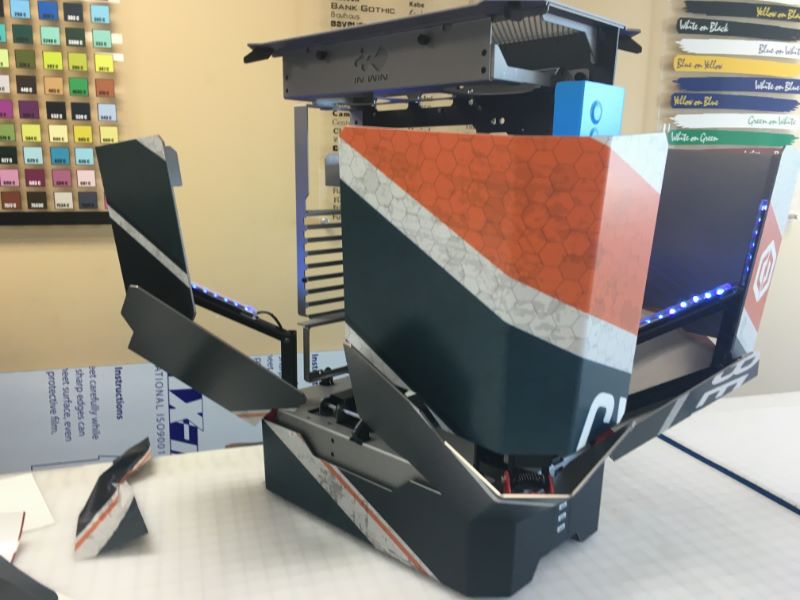 Custom gamer case wraps in Orange County CA