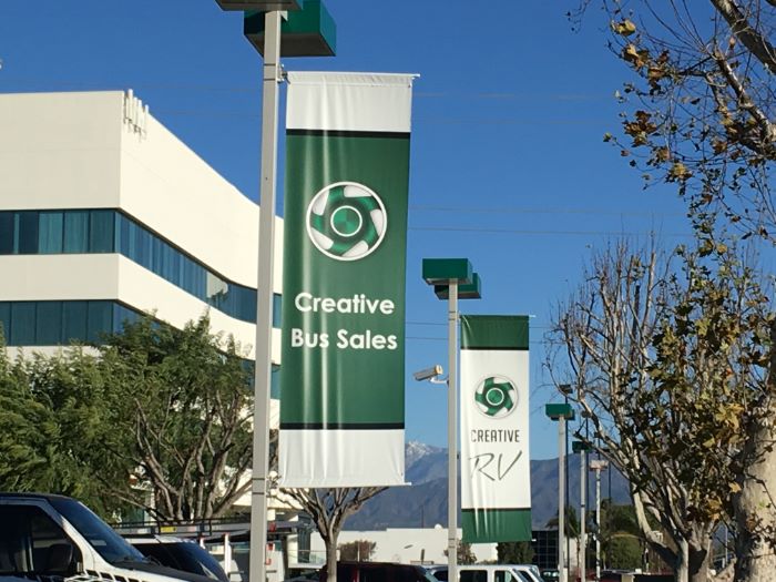 Pole Banners in Orange County CA