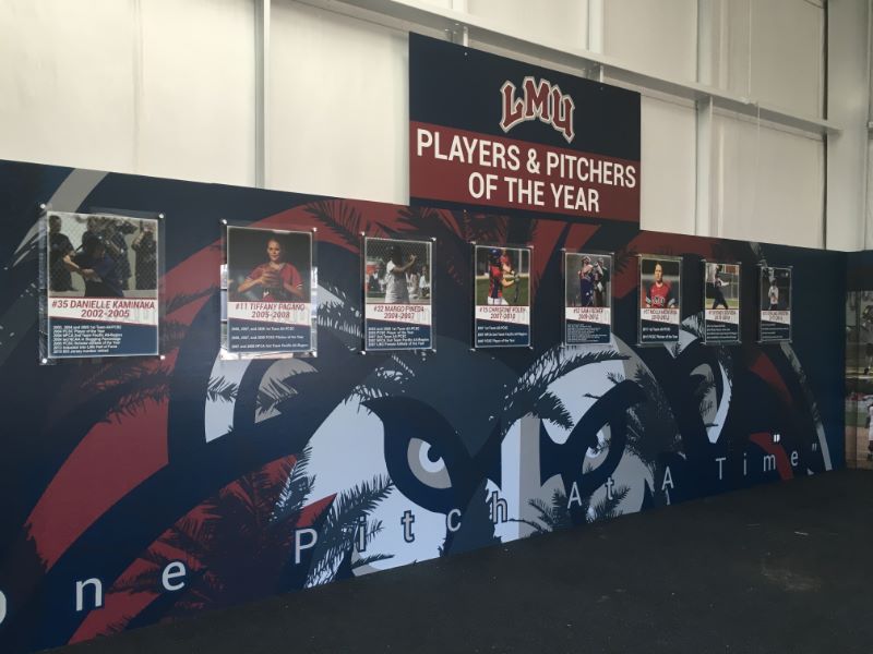 Wall Murals for School Sports Facilities in Los Angeles County