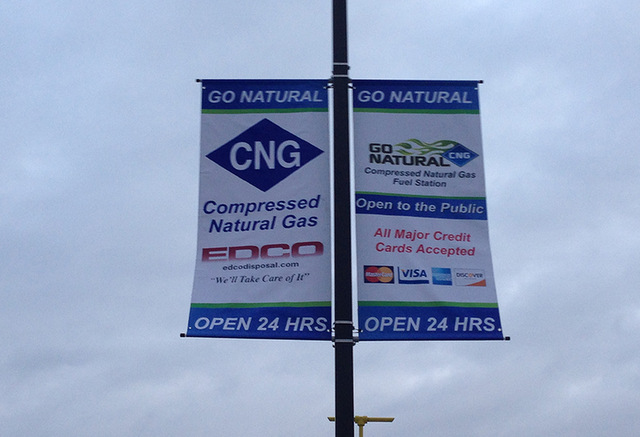 Vinyl Pole Banners and Installation in Orange County CA