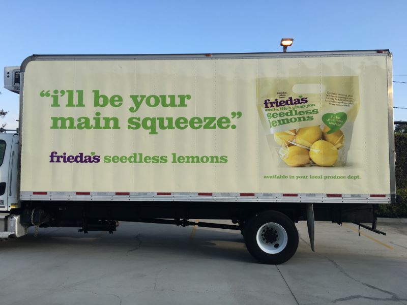 Box Truck Vinyl Graphics in Orange County CA