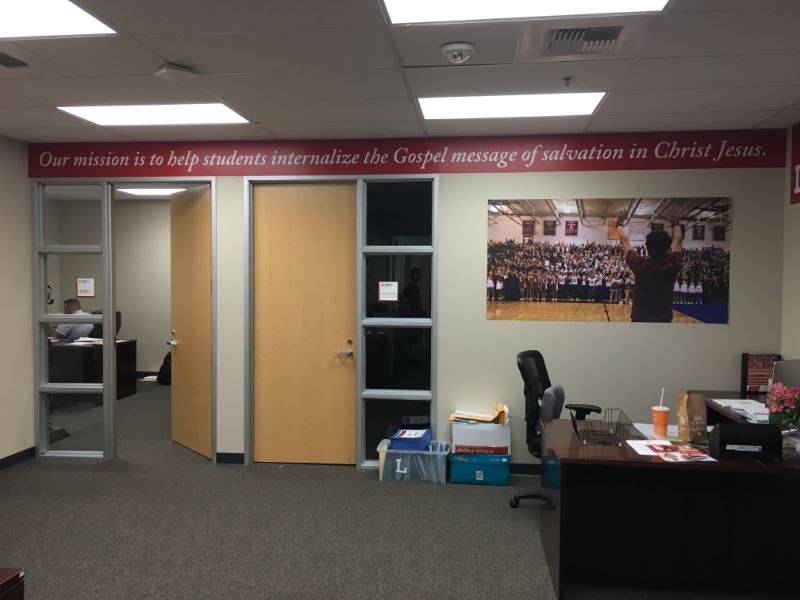 Mission Statement Wall Graphics in Orange County CA