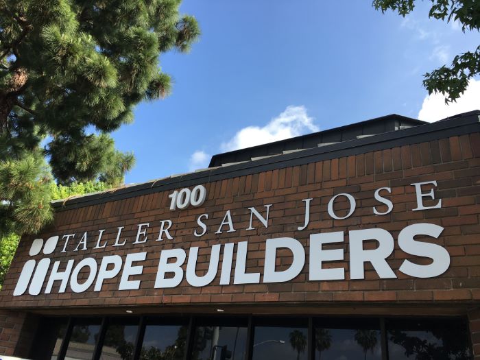 Acrylic Building Lettering in Anaheim CA