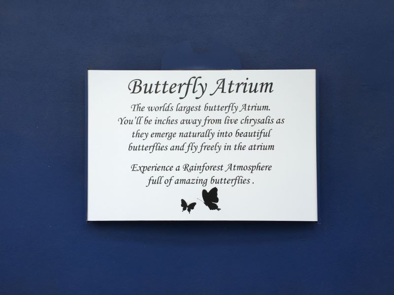 Signs with printed lettering in Orange County CA