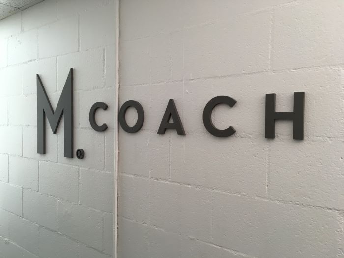 Corporate logo lobby signs in Orange County CA