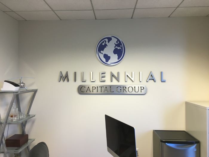 Irvine CA Custom Lobby Signs