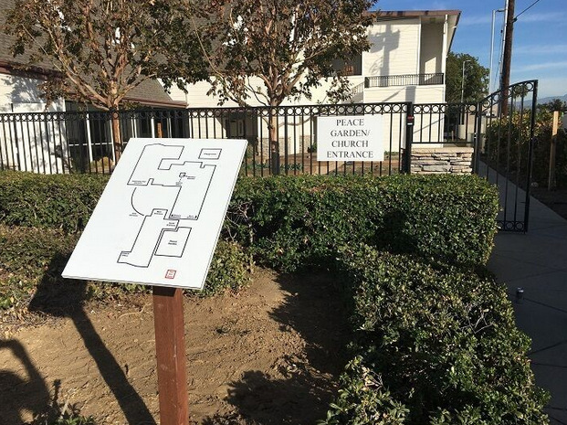 Wayfinding Signs for Churches in Orange County CA